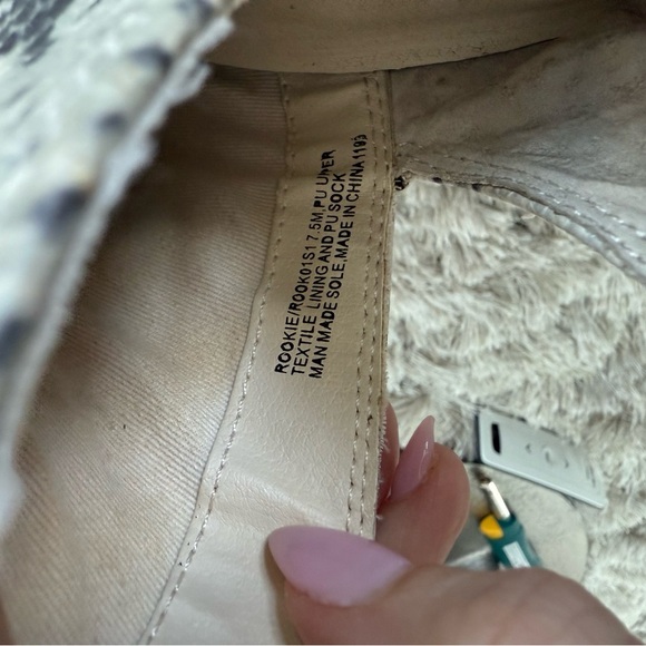 steve madden rockstar snakeskin booties Snakeskin Patterned Ankle Boots - Picture 4 of 8